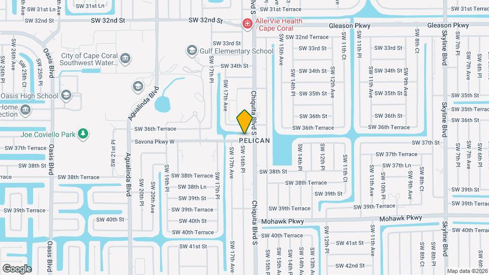 1609 Savona Pkwy W Map and Location Details