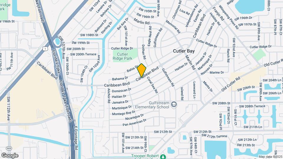 9930 Caribbean Blvd Map and Location Details