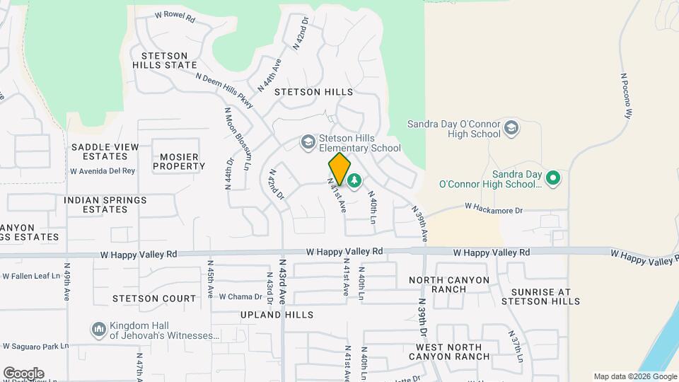 4053 W Saddlehorn Rd Map and Location Details