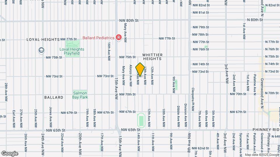 7054 14th Ave NW Map and Location Details