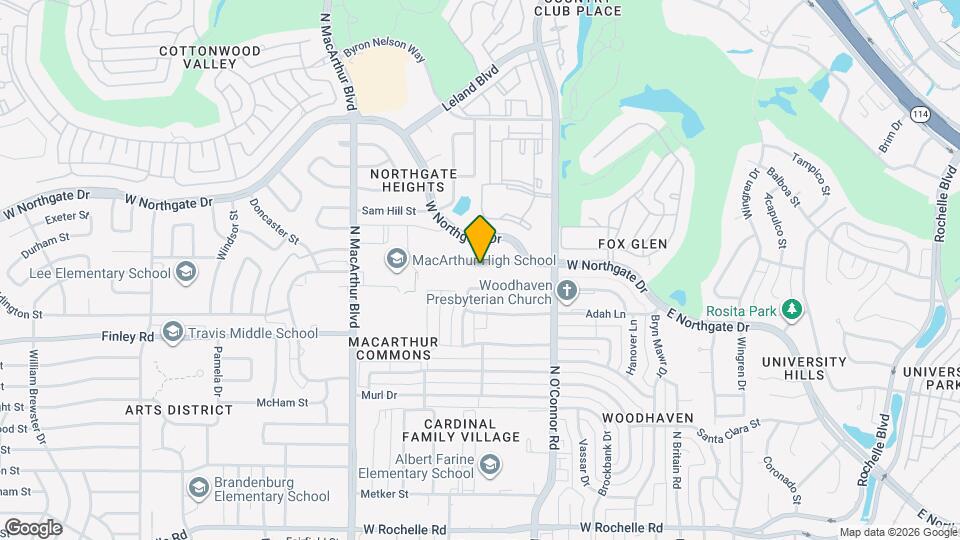608 Cox Dr Map and Location Details
