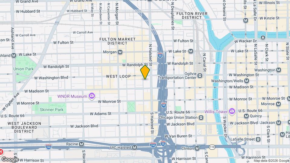 23 N Green St, Unit 23 N Green St, #306 Mapa y Detalles de la Ubicación