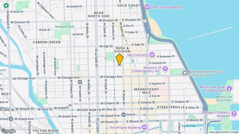 19 W Chestnut St Map and Location Details