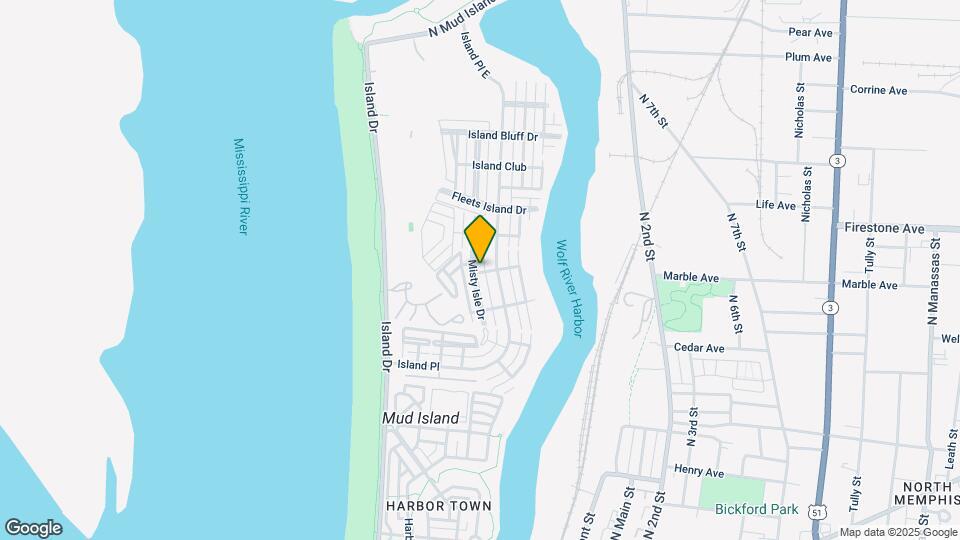 1220 Misty Isle Dr Map and Location Details