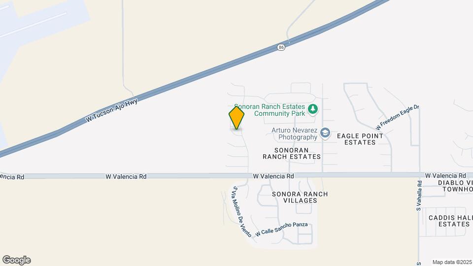 6313 S Nightjar Ln Map and Location Details