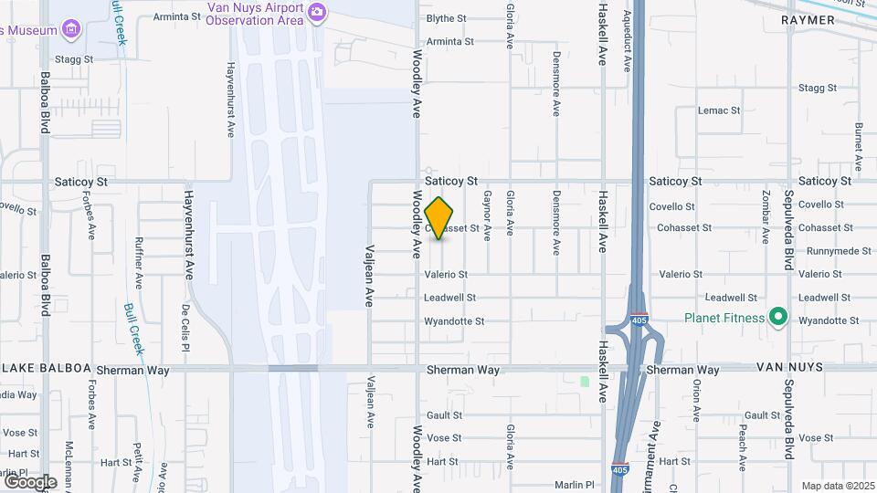 7435 Collett Ave Mapa y Detalles de la Ubicación