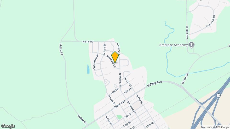 307 Palomino Ln Map and Location Details