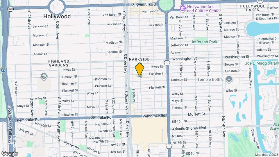 1102 S 20th Ave Mapa y Detalles de la Ubicación