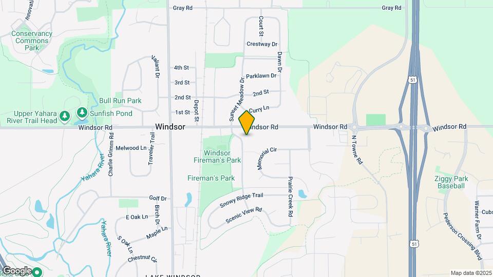 6720 Windsor Ridge Ln Map and Location Details