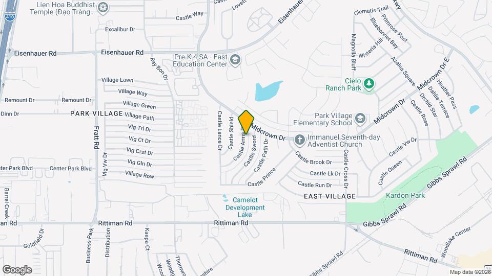 4862 Castle Arms Dr Map and Location Details