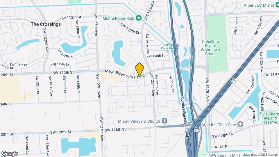 12281 SW 121st Terrace Map and Location Details