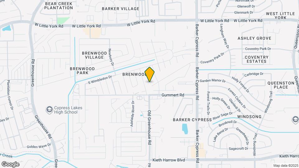 18426 Flint Hill Dr Map and Location Details