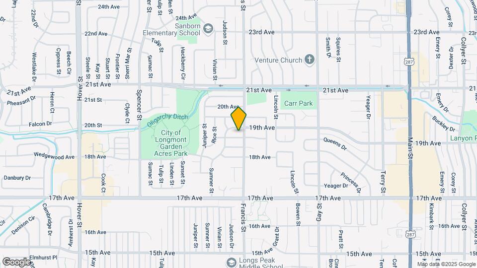 1610 Ervine Ave Map and Location Details