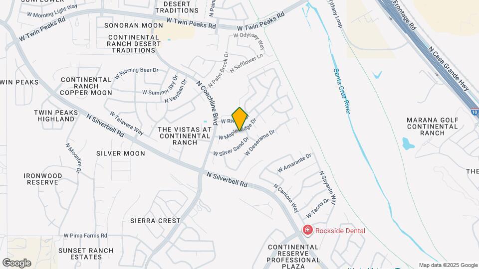 7277 W Maple Ridge Dr Map and Location Details