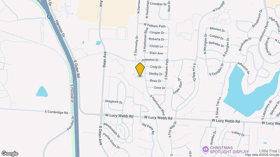 409 S Darrowby Dr Map and Location Details