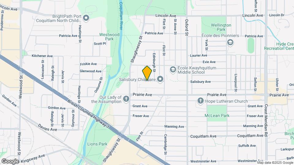 2150 Salisbury Av Map and Location Details