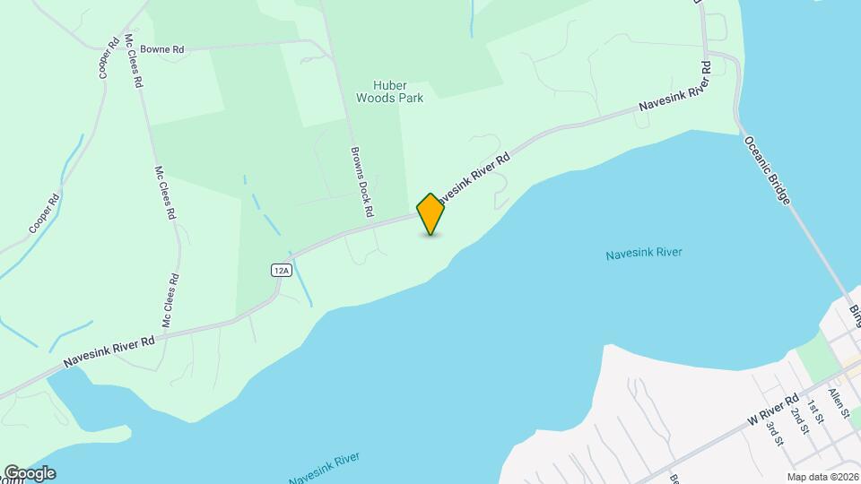 800 Navesink River Rd Map and Location Details