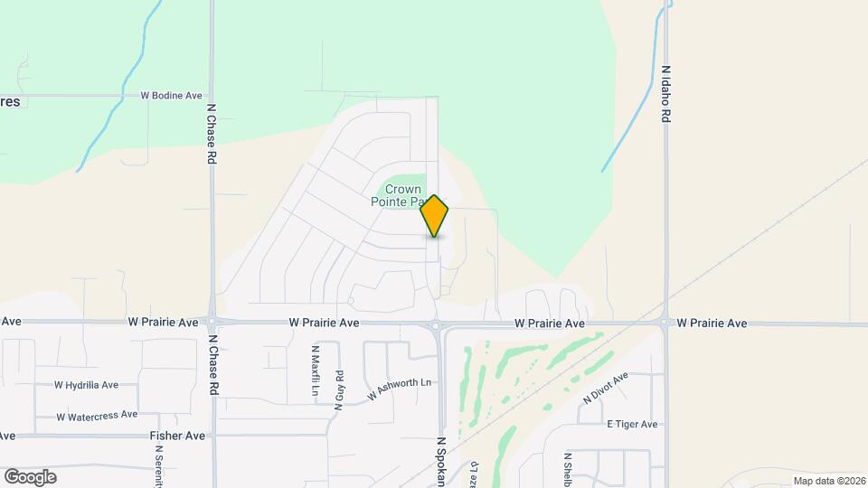 8334 N Spokane St Map and Location Details