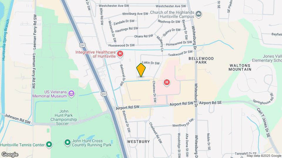 337 Chateau Dr SW Map and Location Details