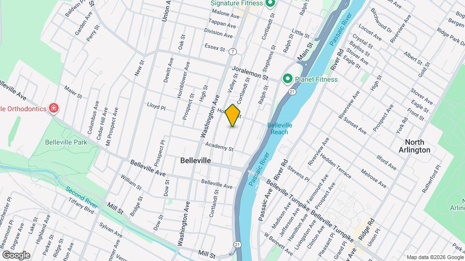 246 Cortlandt St Map and Location Details