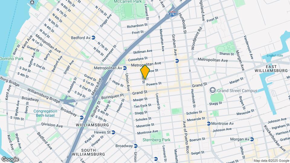514 Lorimer St Map and Location Details