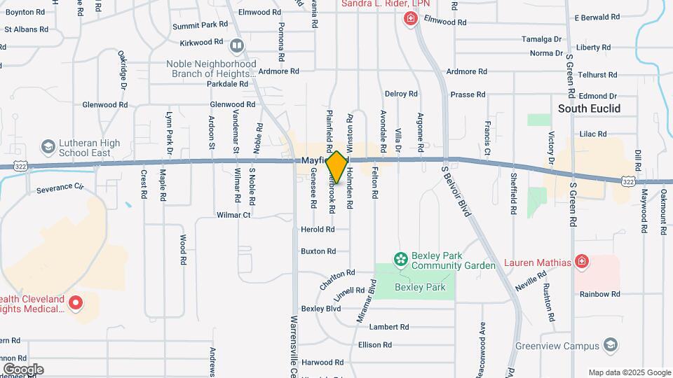 1487 Sherbrook Rd Map and Location Details