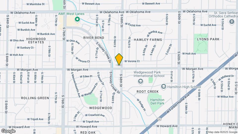 6810 W Morgan Ave Map and Location Details
