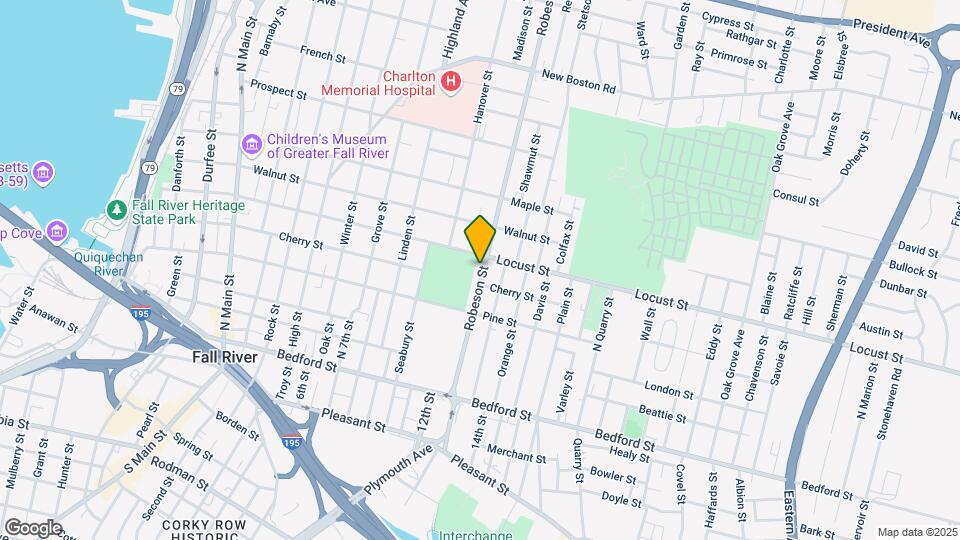 294 Robeson St Map and Location Details
