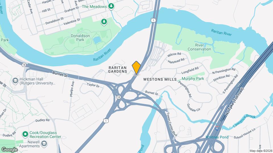 Raritan Corssing Apartments and Nearby New Brunswick Apartments For