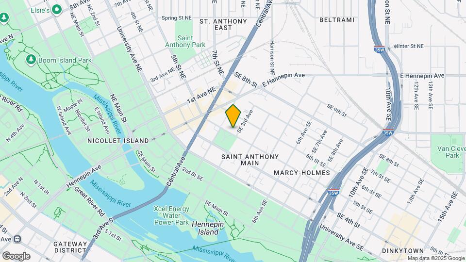 219 5th St SE Map and Location Details