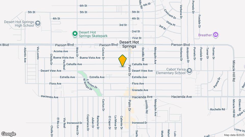 66444 Desert View Ave Map and Location Details