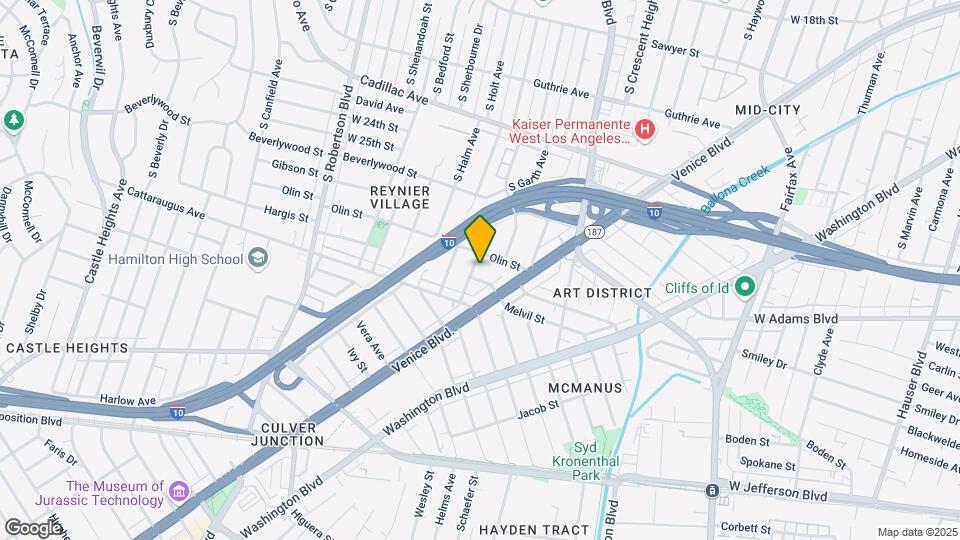 2818 S Corning St, Unit 2 Map and Location Details