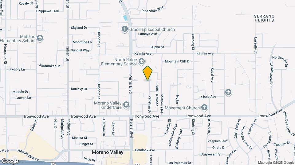 11867 Venetian Dr Map and Location Details