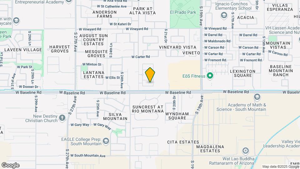 2216 W Donner Dr, Unit Casita Map and Location Details