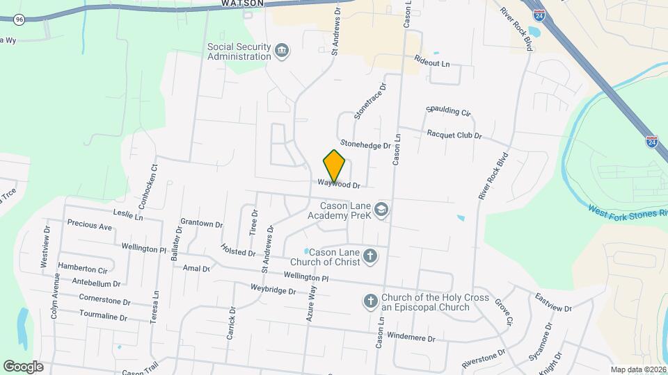 2749 Waywood Dr Map and Location Details