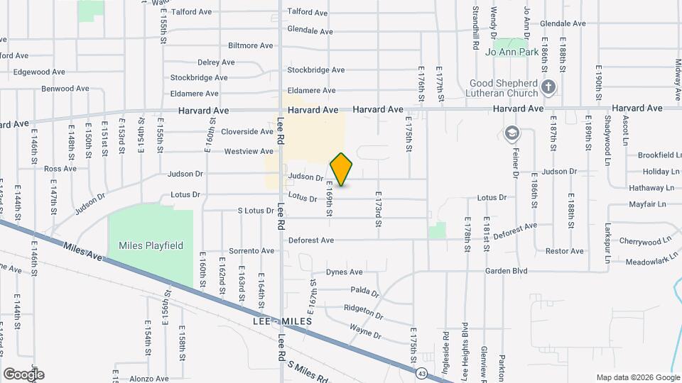 16913 Lotus Dr Mapa y Detalles de la Ubicación