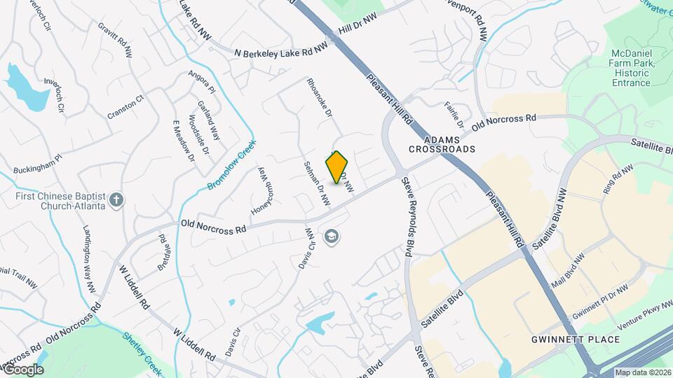 2379 Selman Dr NW Mapa y Detalles de la Ubicación