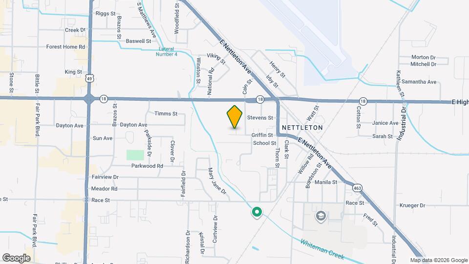 3704 Griffin St Map and Location Details