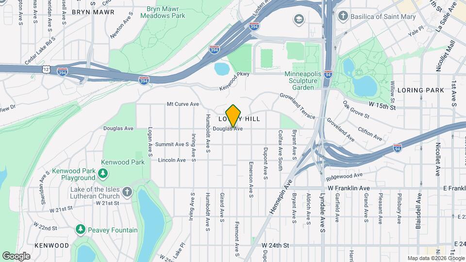 1768 Fremont Ave S Map and Location Details