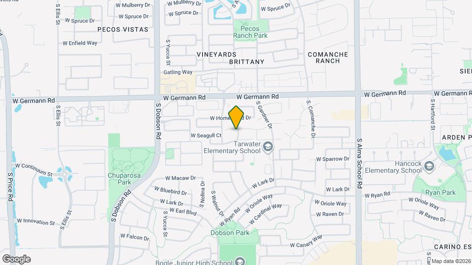 1595 W Pelican Ct Map and Location Details