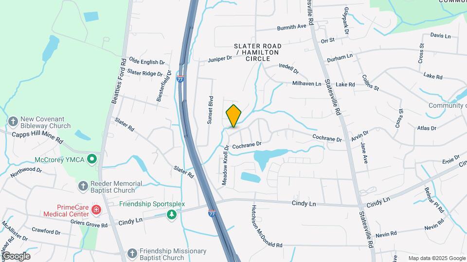 1634 Prairie Valley Dr Mapa y Detalles de la Ubicación