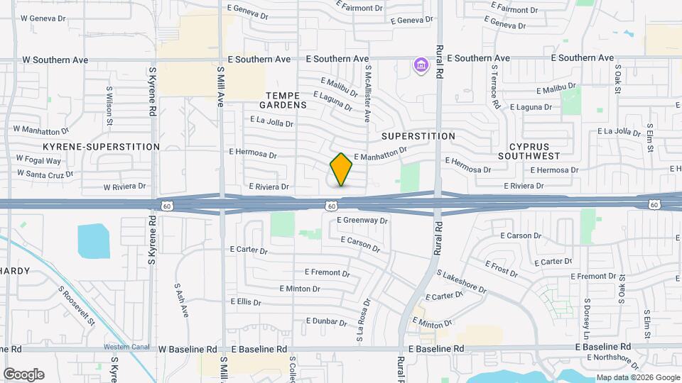 433 E Riviera Dr Map and Location Details