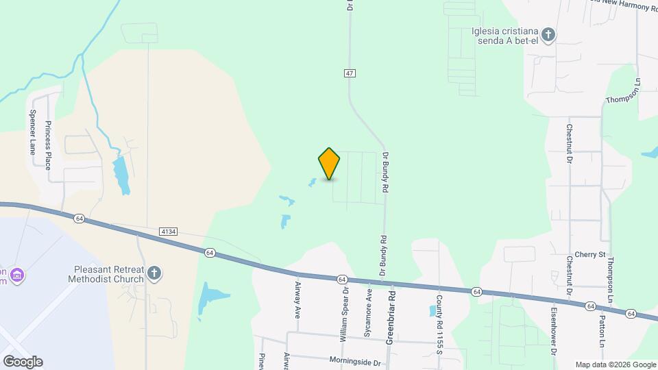 1527 Brooke Dr Map and Location Details