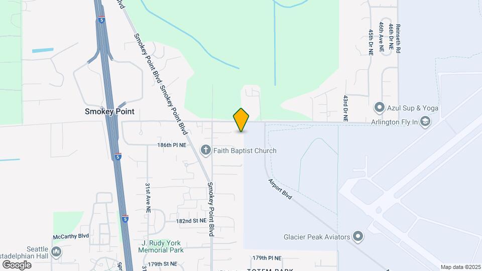 3620 187th Pl NE Map and Location Details