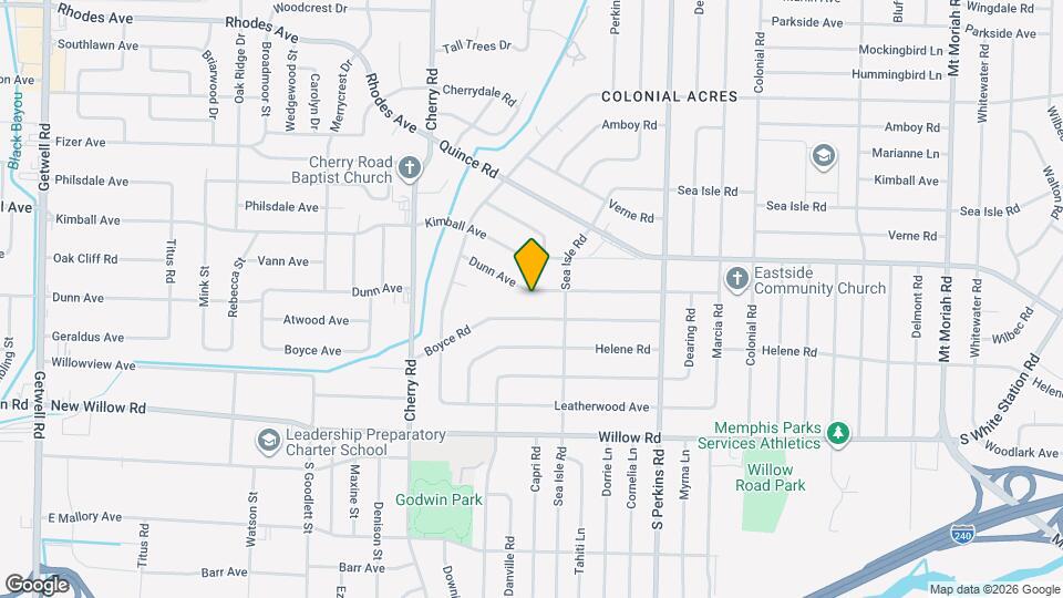 4501 Dunn Ave Mapa y Detalles de la Ubicación