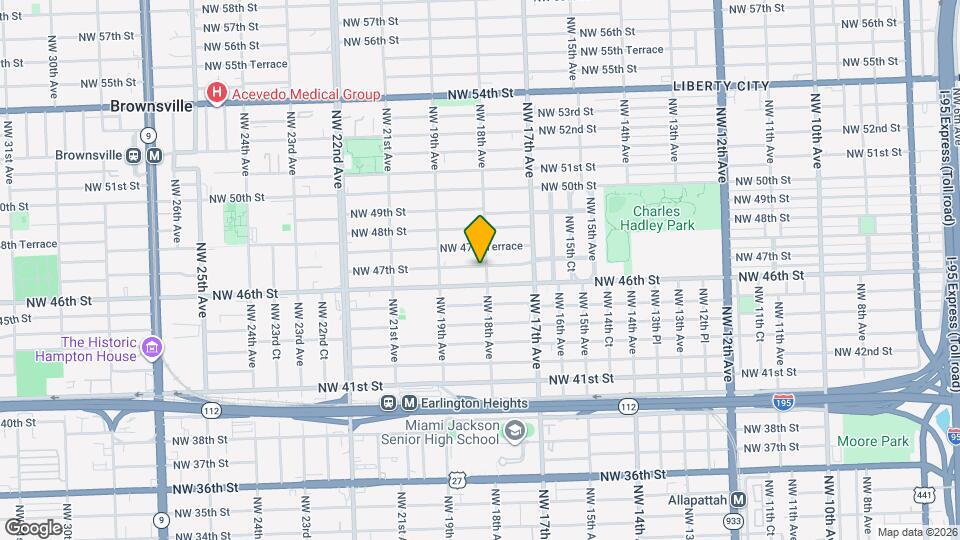 1810 NW 47th St Map and Location Details