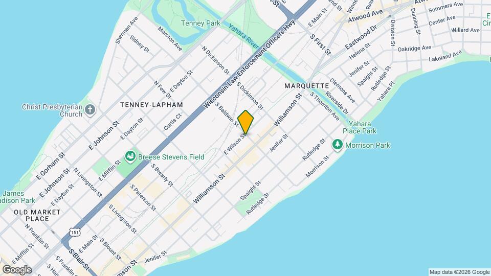 306 S Baldwin St Mapa y Detalles de la Ubicación