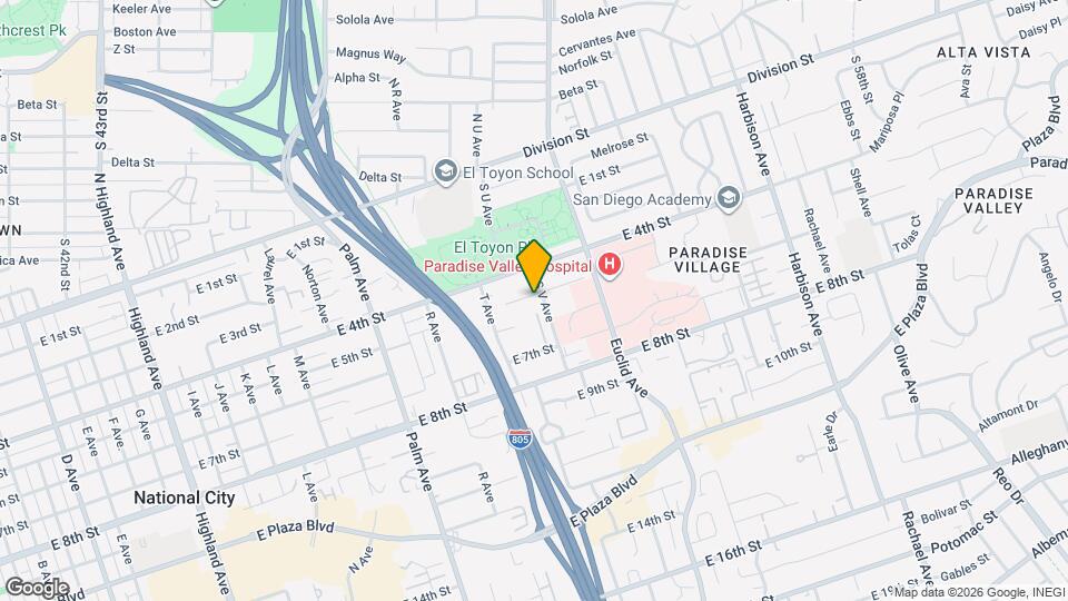 2134 E 5th St Mapa y Detalles de la Ubicación