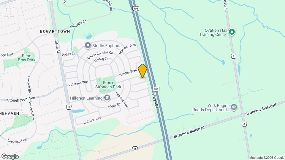 1268 Blencowe Cres Map and Location Details