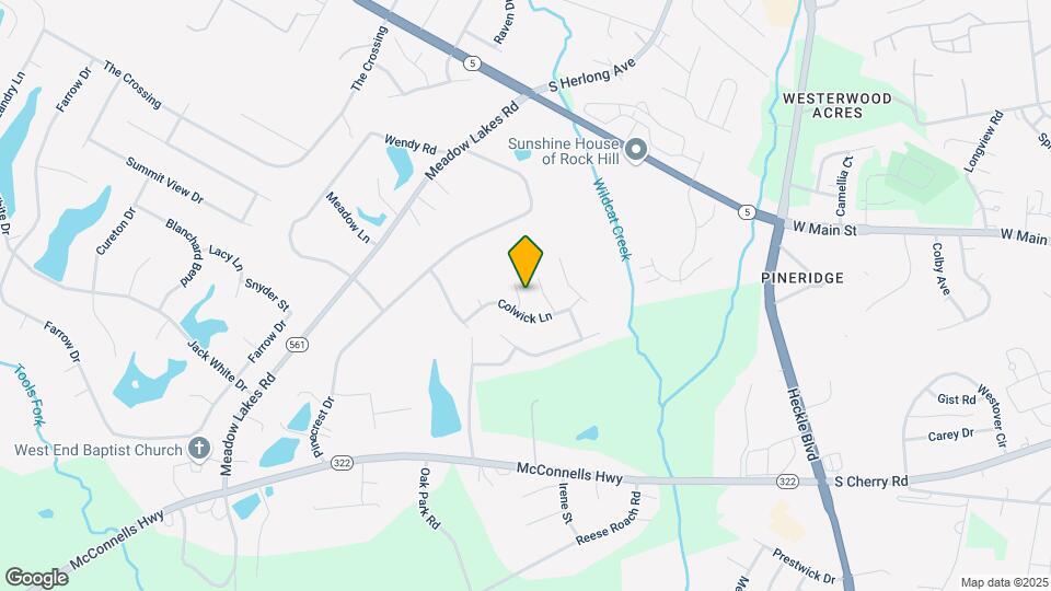 1325 Beckton Ct Map and Location Details